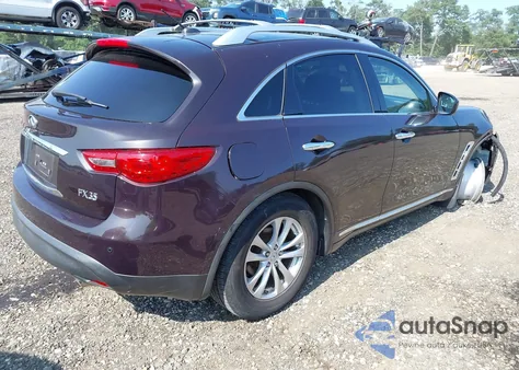 2011 Infiniti Fx35 from USA, damaged, VIN JN8AS1MW9BM734722
